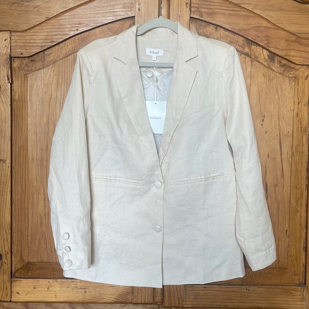 Bohme Adella Linen Blazer